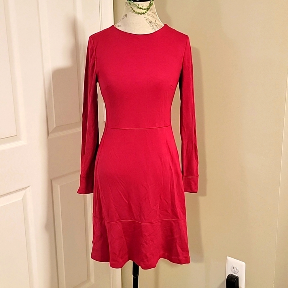 Loft women's red dress Size 4